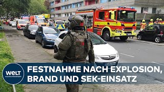 RATINGEN SEKEINSATZ NACH EXPLOSION  FESTNAHME  Leiche gefunden  Feuerwehr in Falle gelockt [upl. by Aekahs]