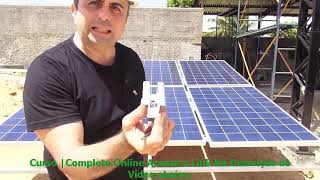 Como Instalar Placas de Energia Solar VÍDEO PASSO A PASSO  CURSO ONLINE [upl. by Lletnohs267]