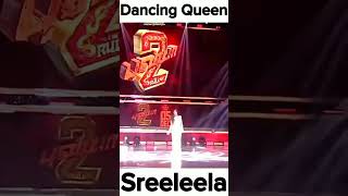 💃Sreeleela Kissik dance performance⚡⚡  shorts viralshorts sreeleela rashmikamandanna alluarjun [upl. by Twum]