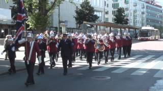 March through Jönköping  The Household Troops of the Salvation Army [upl. by Ylas761]