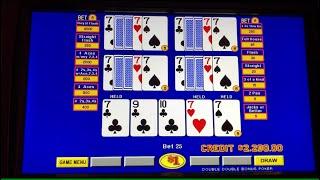 Foxwoods 1 5Play DDB 100 Hands Pays Off Pretty Well [upl. by Theurich399]