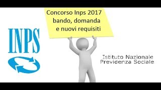 La illegittimità del bando di concorso INPS 2017 [upl. by Ciel]