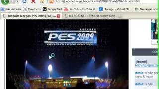 PES 2009 PC 1 LINK completisimo NADA RIP SIN ESTAFAS SEGURO [upl. by Jena]