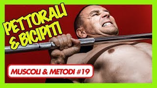 ⚡Scheda PETTORALI e BICIPITI con il metodo TEMPO SCALARE  BODYBUILDING [upl. by Frodin206]