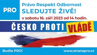 Celonárodní setkání Česko proti vládě [upl. by Mcgill149]