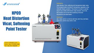 HP09 Heat Deformation Vicat Softening Point Tester [upl. by Ahsiuq]