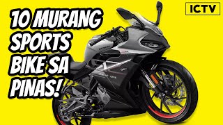 Top 10 Murang Sport Bike sa Pilipinas  budget sports bike philippines [upl. by Anez]