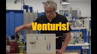 How To Make a Vacuum Venturis and the Bernoulli Equation [upl. by Leahcimnoj]