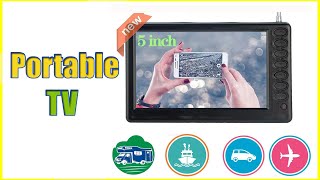 Top 4 Best Portable Television Review 2024 [upl. by Bar404]