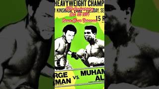 50th Anniversary Oct 30th 1974 Foreman Vs ALI [upl. by Nimar]