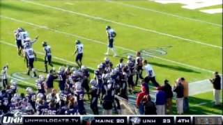 UNH Football Highlights vs Maine 111911 [upl. by Christos]