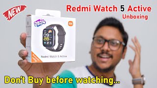 Best Smartwatch for 2500 Rs 🤔 Redmi Watch 5 Active Unboxing amp Review🔥 [upl. by Dunn355]