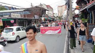 20240526 Yupparaij Wittayalai Marching Band at Pride Parade 1619 [upl. by Ylek]