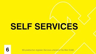 SELF SERVICE  Das neue ELBA Online Banking [upl. by Salta]