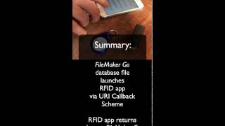 RFID FileMaker Go [upl. by Atineg8]