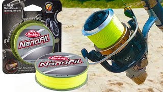 Chegouuuu  LINHA Berkley NANOFIL e Linha FLUORCARBON Berkley PESCA de PRAIA  Banggood [upl. by Ledif902]