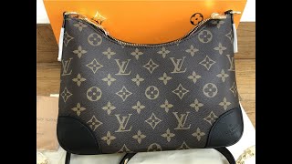 Original Louis Vuitton Boulogne Bag M45831 HD Unboxing [upl. by Werner]