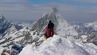 Breithorn 4164m ski [upl. by Vally]