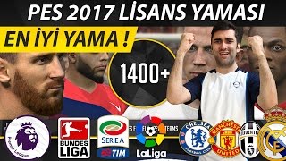 PES 2017 LİSANS YAMASI VE KURULUMU  EN İYİ YAMA [upl. by Nelia]