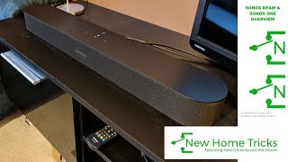 Sonos Beam amp Sonos One Overview [upl. by Analeh707]