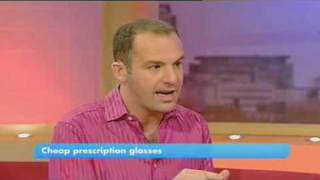 Cheap Prescription Glasses Money Saving Expert Martin Lewis GMTV 22Oct2009 [upl. by Todd]