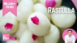 Sponge Rasgulla Recipe  Roshogulla  Indian Diwali Dessert Recipe  छेना रसगुल्ला  Kunal Kapur [upl. by Ummersen]