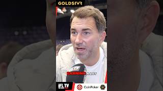 Eddie Hearn on signing Josh Taylor… [upl. by Lynelle10]