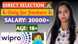 Wipro job opportunities🧑‍💻 Freshers are eligible🎉 How to apply for a job and all details🧑‍💻 [upl. by Ahsemo]