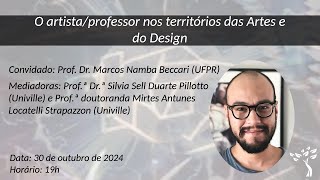 Live O artistaprofessor nos territórios das Artes e do Design [upl. by Sesom]