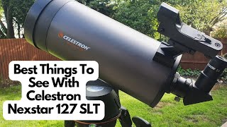 The BEST Things To SEE With The Celestron NexStar 127 SLT🔭 [upl. by Areikahs453]