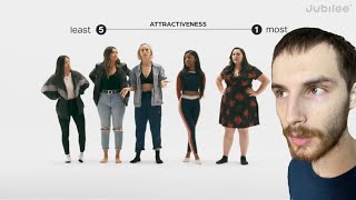 Ranking woman by attractiveness  5 guys vs 5 girls [upl. by Imot677]