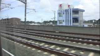 【HD車窓】JR東海道新幹線こだま646号東京行 掛川静岡20120828 [upl. by Tehr607]