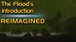 The introduction of the Flood  COMPLETELY REIMAGINED  Halo SPV3 [upl. by Grindle282]