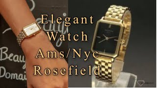 Rosefield Obssg047 Octagonal Watch AmsNyc [upl. by Leirraj438]