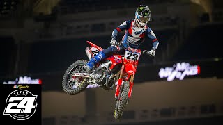 Chase Sexton gifted Supercross Round 10 win then penalized  Title 24 Podcast  Motorsports on NBC [upl. by Nnaed]