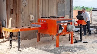 EG300 Twin Blade Board Edger Walkthrough  WoodMizer [upl. by Nueovas]