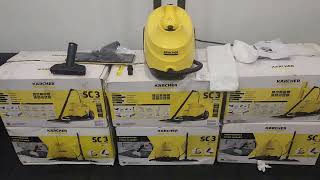 Karcher SC3 Easyfix Steam Cleaner Unboxing and Review by FE [upl. by Elephus868]