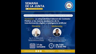 Seminario La adaptabilidad laboral del Contador Público a las nuevas tendencias [upl. by Mandle]