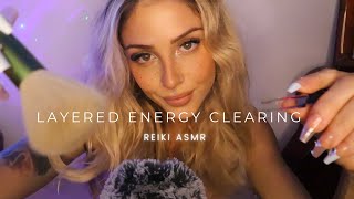 ASMR Powerful Reiki energy Healing To raise Your Vibration Layered plucking pulling cleansing 🦋 [upl. by Isnan107]