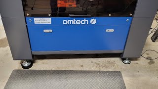 Omtech Laser  Hanging out in the shop  11623 [upl. by Mylander]