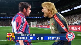 Oliver Kahn Will Never Forget This Humiliating Performance by Hagi [upl. by Arela]