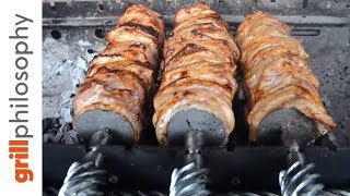 Greek homemade gyros  Grill philosophy [upl. by Merchant]