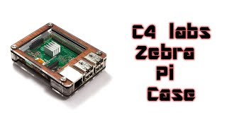 C4 Labs Zebra Wood Case  Raspberry Pi 3 Pi 2 Pi B and 2B Review [upl. by Ashraf857]