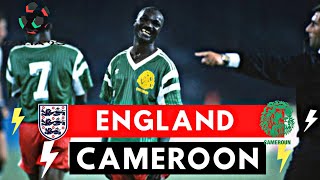 England vs Cameroon 32 All Goals amp Highlights  1990 World Cup [upl. by Fernald]