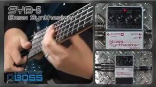 BOSS SYB5 Bass Synthesizer BOSS Sound Check [upl. by Alfy898]