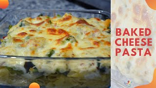 Baked Cheese Pasta Veg Alfredo Pasta Veg Breakfast Recipes Date Night Meal Ideas Brunch Recipes [upl. by Finer]