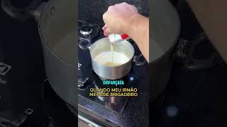 Como fazer brigadeiro  PARTE 2 brigadeiro chocolate receitadebrigadeiro [upl. by Uella40]