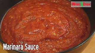 Easy Marinara Sauce Recipe  How to Make Perfect Marinara Sauce at Home [upl. by Ddart]