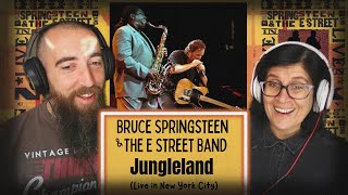 Bruce Springsteen amp The E Street Band  Jungleland Live in New York City REACTION with my wife [upl. by Killie235]