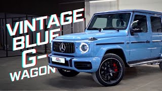 MercedesBenz G63 Blue Spotlight [upl. by Chaunce]